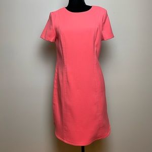 Vince Camuto Size 8 Pink Coral Dress